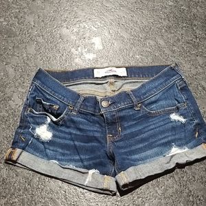 Hollister jean shorts